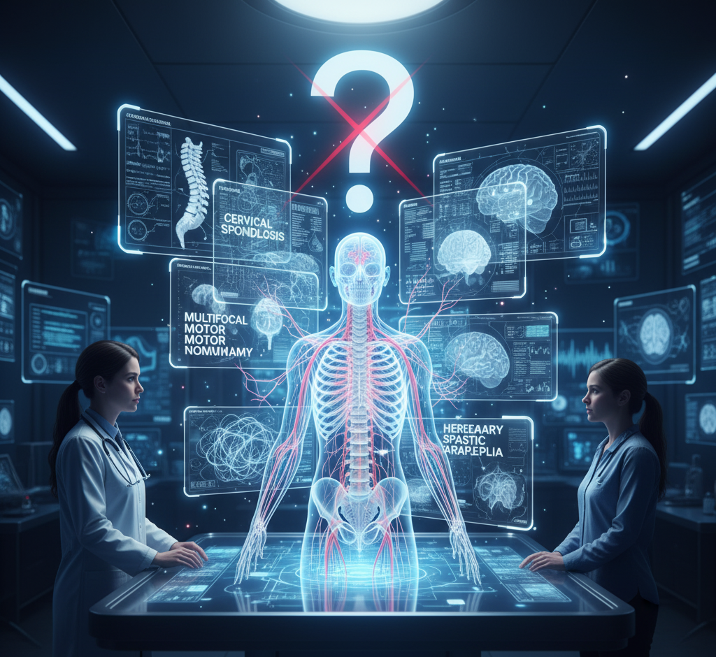Image showing a diagnostic puzzle or overlapping symptoms, representing misdiagnosis